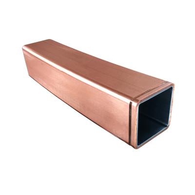 China 280*280mm copper mould tube Copper mould tube manufacturing process China for sale