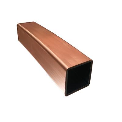 China High Quality Copper Mould Tubes R9m Square Billets Copper Tube Price For Ccm en venta