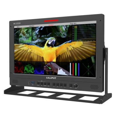 China Speaker Lilliput Q15 Inch 4K Broadcast Production Studio Monitor NEW 15.6 Input with 12G Fiber SDI and 12G-SFP Optical and HDMI 2.0 for sale