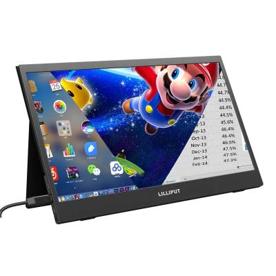 China 14 Inch Lilliput UMTC-1400 Ultra-thin USB Type-C Touch Screen 10 Point Touch Capacitive Gaming Monitor for sale