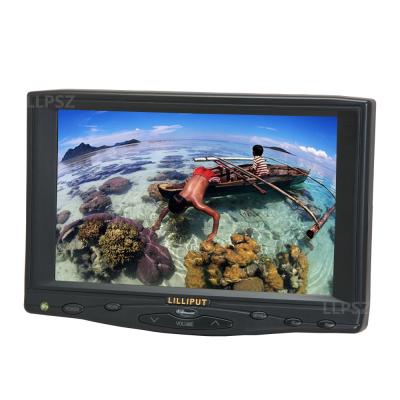 China Lilliput Desktop 7 Inch TFT VGA LCD Small HDMI Monitor 619A High Brightness Display for sale