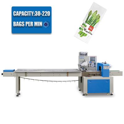 China Food Bag Automatic Roll Stretch Pe Pva Water Solubl Film Packing Wrapping Machine for sale