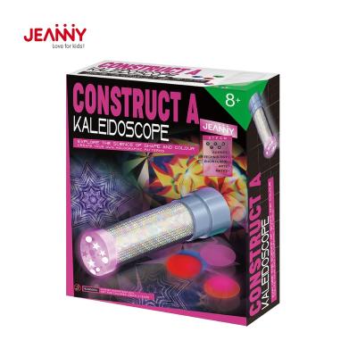 China Original Design Jeanny's Current Most Popular Rod Educational Science Toys For Boys Build A Kaleidoscope Rod Toys DIY Kaleidoscope Toys For Kids for sale