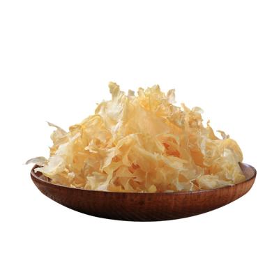 China Beautiful Appearance Dried Tremella Pieces Dried Ear Sliced ​​Wild Tremella Silver White Snow Mushroom for sale