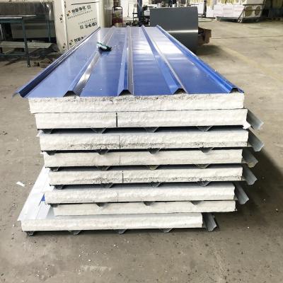 China Soundproof 8kg/M3 Eps Sandwich Panel 50mm 75mm 100mm 125mm 150mm 200mm Te koop