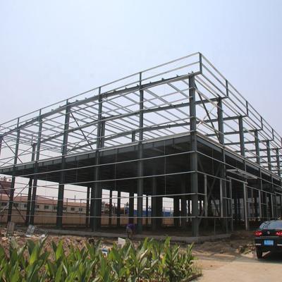 China Branddicht Staal prefab metalen magazijn gebouw met versterkte beveiliging Te koop