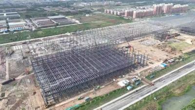 China Steel Structure Workshop Building Steel Frame Workshop The Steel Warehouse for sale