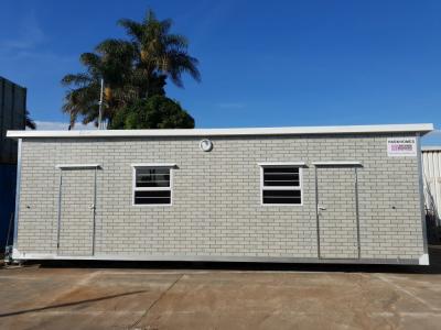 China Prefabricated Expandable Flat Pack Container House 40ft Light Steel Frame for sale