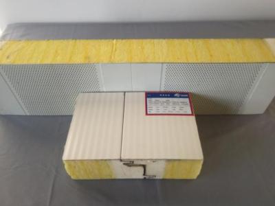 China Modern Glasswool Sandwich Panel Customized Surface Treatment Free Sample Available zu verkaufen