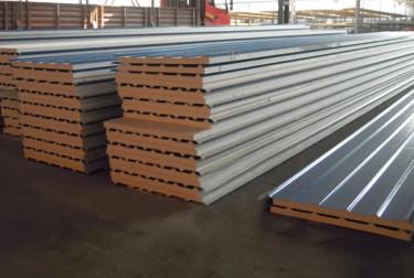 Κίνα 960mm Θερμομόνωση Αντιφωτιάς EPS Sandwich Panel In RAL Χρώμα / Προσαρμοσμένο μήκος προς πώληση