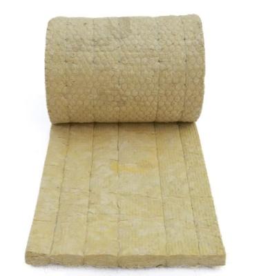 中国 200mm Class A1 Fire Resistant Rockwool Insulation Soundproof Made From Natural Materials 販売のため