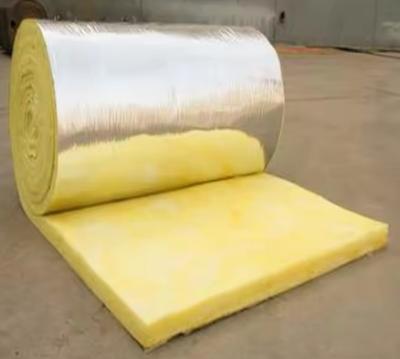 Chine Resistant Most Chemicals Glass Wool Blanket 25-200mm Thermal Conductivity Type Fibers Roof Insulation With Fsk Foil à vendre