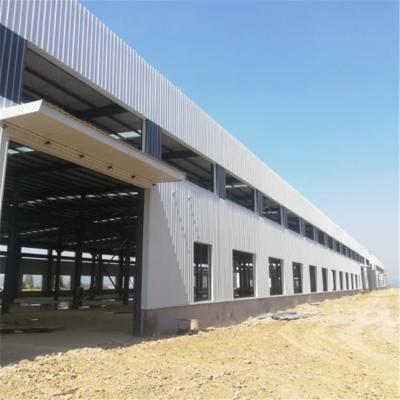 China Ingeniería prefabricada Taller galvanizado Edificios de almacén de acero Diseño en venta