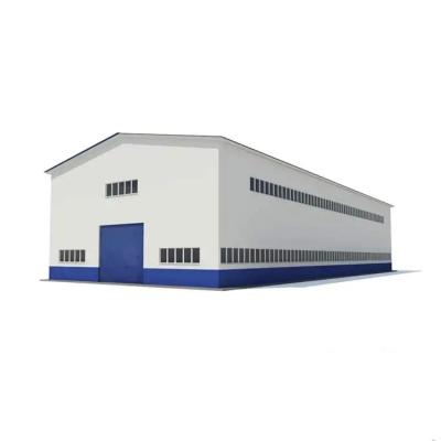 China Metalen frameconstructies Prefab Steel Warehouse Buildings Q235 Q355 Te koop