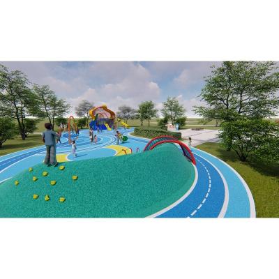 China Children Play Outdoor Far View Outdoor Playground Proposal Kids Park Children Playground Equipment Amusement Park for sale