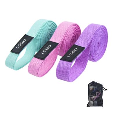 China Yoga Elastic Hip Belt Fitness Training Rehabilitation Belt Resistance Band Supply Long Knitted Lift Ring for sale