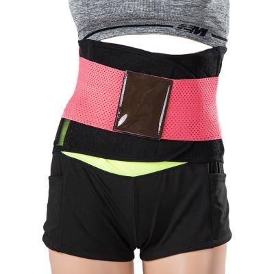 China Soft Women Strength Band Neoprene Waist Pad Wrap Two Way Adjustable Back Brace Lumbar Support Band Women Sweat Trainer Waist Trimmer Belt for sale