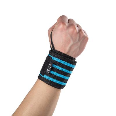 China Weightlifting Wrist Band Adjustable Elasticity Customized Elastic Wrist Wraps Pain Relief Sport Protection Wrist Support Guard for sale