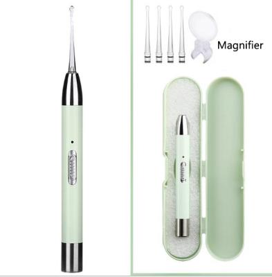 China USB Charging USB Charging Clean Ear Wax Remove Tool LED Light Flashlight Earpick for sale