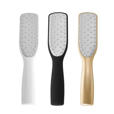 China Convenience Double Sided Pedicure Foot File Stainless Steel Pedicure Foot Rasp Callus Remover Foot File for sale