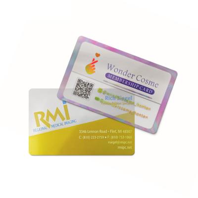 China Custom Membership Blank IC Card Require Writing Information for sale