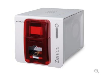 China New Zenius Single Sided ID Card Printer for Employee badges Membership cards Transit passes for sale