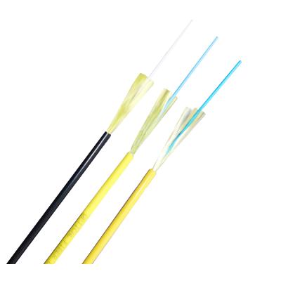 China Indoor multimode simplex fiber 3mm fiber optic cable GJFJV indoor/patch cord/braid OM3 OM4 for sale