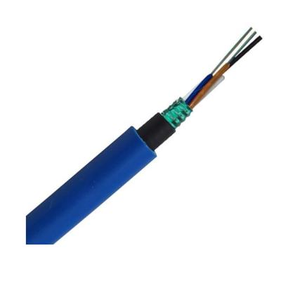 China Dual Loose Tube Aerial/Direct Buried Stranded Armored Duct/Jacket Extracting Fiber Optic Cable MGTSV for sale