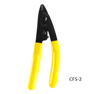 China High Precision FTTH Fiber Optic Cable Tool CFS2 Double Hole Fiber Optic Cable Stripping Miller Stripper for sale