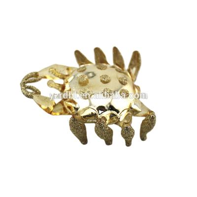 China Europe Handmade Ornaments Hanging Glass Crabs For Christmas Tree Decoration for sale