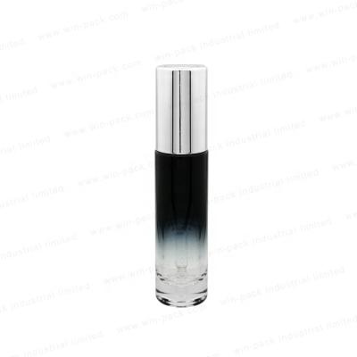 China Printing 15ml gradient cosmetic glass dropper bottle for essential oil in high quality factory price for sale