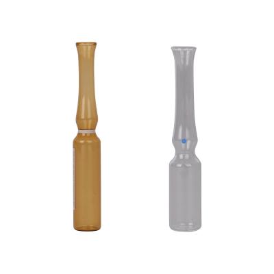 China Custom Glass Personal Care Ampoules Bottle Ampoules Containers Essence Bottle For Serum Cosmetic Packaging for sale