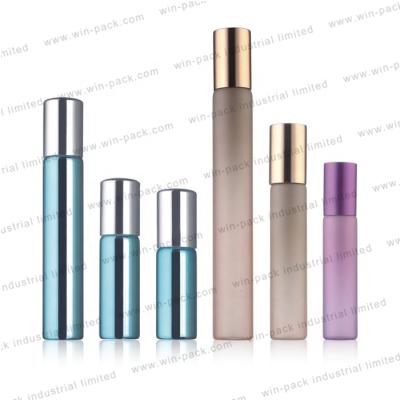 China Personal Care 5ml 7ml 8ml 10ml 12ml 15ml Customized Roll On Bottles Glass Essential Oil Roll On Bottle For Skin Care With Cap for sale