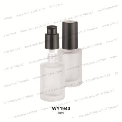 China Personal Care 30ml Makeup Empty Liquid Foundation Stick Container Glass Bottle for sale