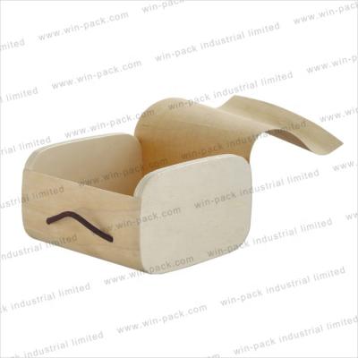 China Printing High Quality Winpack Cosmetic Wood Make Up Box For Cream Jar With Buckle for sale