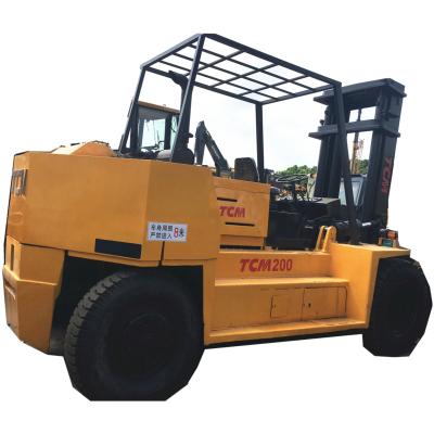 China Excellent Performance Used Original Brand TCM FD200 Diesel Forklift Used TCM FD200 Forklift In Perfect Working Condition ³ for sale