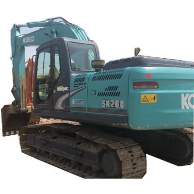 China Excavadoras Escavator Escavator Japan Made Used Kobelco Sk200-8 Excavator Used Kobelco Sk 200-8Wheel Excavators At Low Price For Sale for sale