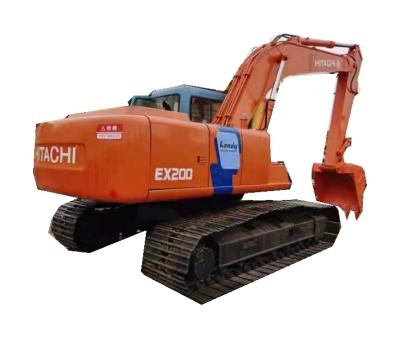 China Excavadoras Escavator Hitachi Almost New Second Hand Excavator ZX200-6 ZX120-6 Used HitachiZX200-3 In Stock for sale