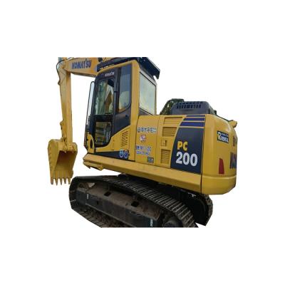 China Excavadoras Escavator Crawler Hydraulic Backhoe Excavator PC200-8N1 Used Komatsu PC200-8 Medium Excavator For Sale for sale