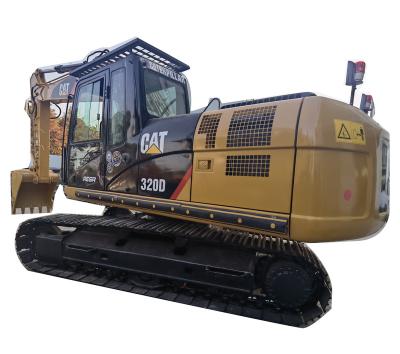 China Excavadoras Escavator Escavator Original Japan Made Caterpillar 20 Ton Crawler Excavator CAT 320D Tracked Digger Low Price for sale