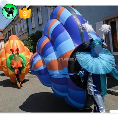 China Ocean Event Inflatable Event Inflatable Snails Costume Parade Customized Snails Costume Inflatable For Event ST557 for sale