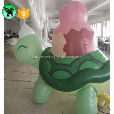 China Customized Inflatable Turtle Costume Ocean Inflatable Cartoon Turtle Cartoon For Kids Party A6061 for sale