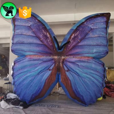 China Inflatable Butterfly Costume 3m Event Advertising Inflatable Butterfly Customized Giant Inflatable Butterfly Model A7212 for sale