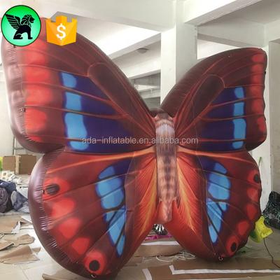 China Customized Inflatable Butterfly Costume 3m Giant Inflatable Butterfly Festival Decoration Butterfly For Holiday A7183 for sale