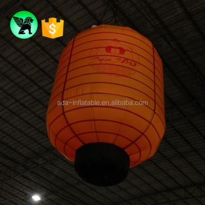 China Event Decoration Indoor Event Hanging Inflatable Lantern Decoration Customized 1.5m Inflatable Lantern Replica A5171 for sale