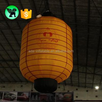 China Event Decoration 1.5m Hanging Hanging Inflatable Lantern Customized Lighting Inflatable Lantern For Event A3500 for sale