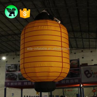 China Customized Club Stage Decoration Inflatable Hanging Lantern A5177 Event Decoration Party Decoration Inflatable Lantern for sale