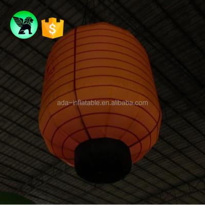 China Inflatable Event Decoration Stage Lantern Replica Hanging Decoration Customized 1.5m Inflatable Club Decoration Lantern A5175 for sale