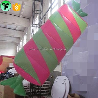 China PVC Tarpulin Cloth 1.5m Candy Pattern Inflatable Customized Event Hanging Inflatable Party Decoration Candy For Bar A8191 for sale