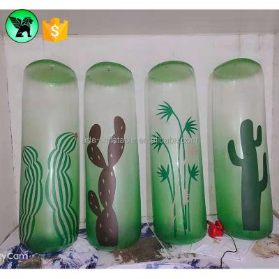 China Inflatable Cactus For Sale 2m Festival Advertising Club Event Cactus Customized Inflatable Inflatable Cactus For Sale A7729 for sale